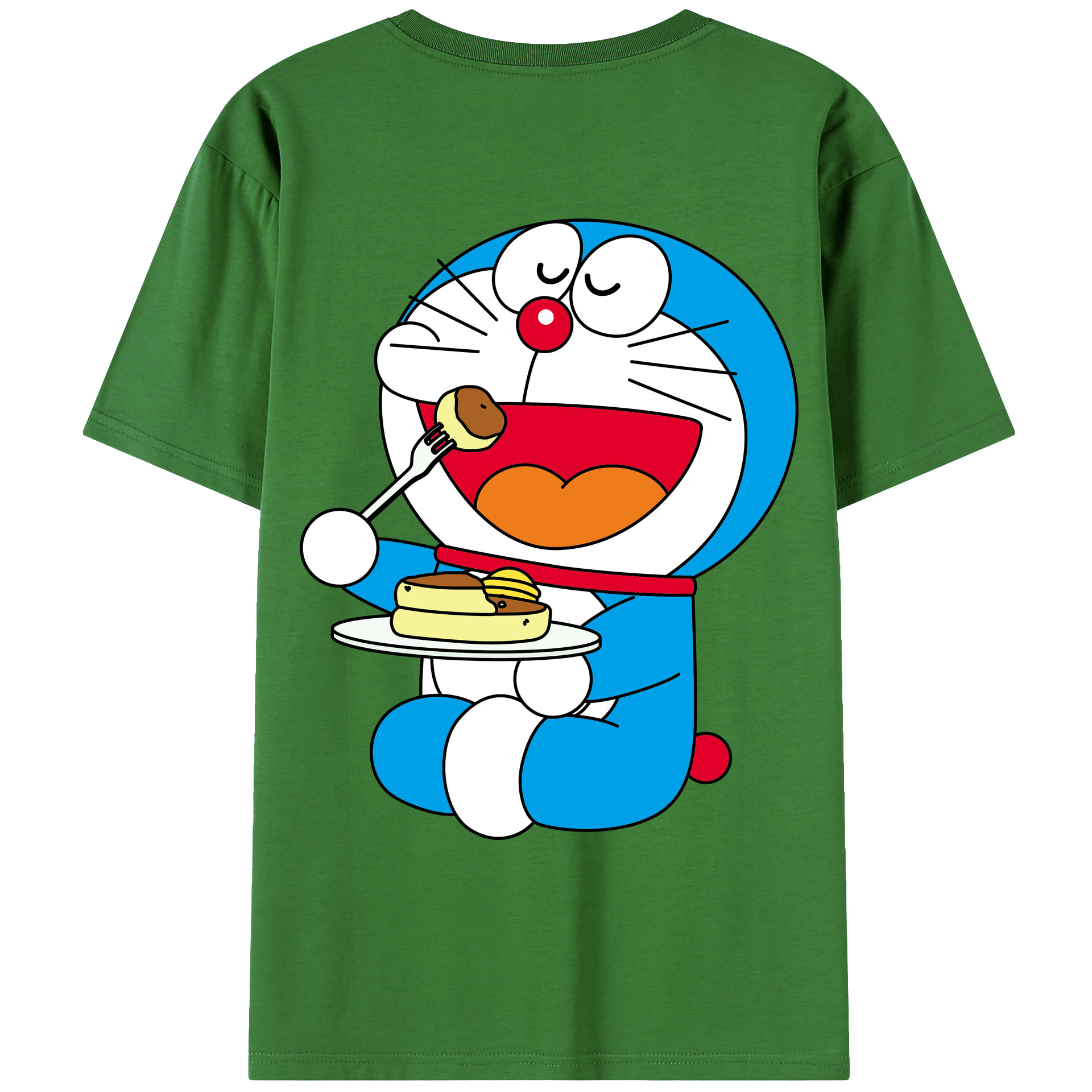 （画像用） ドラえもん Doraemon レディース半袖Tシャツ(バックプリント)